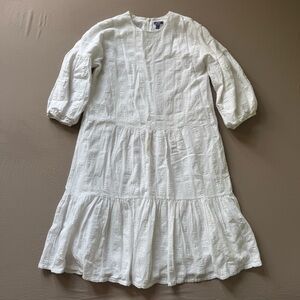 Cotton Tiered Babydoll Dress